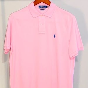 Classic Fit Ralph Lauren Pink Polo